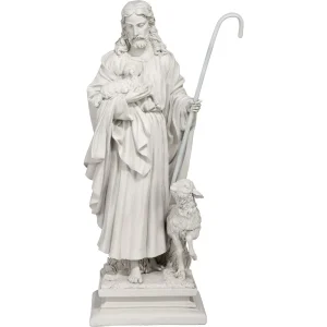 Jesus Good Shepherd Garden Statue
