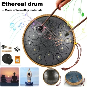 Mini Steel Tongue Drum 12 Inch